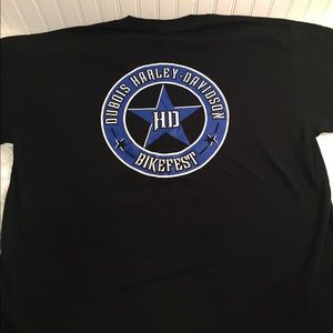 Harley Davidson Mens Black T Shirt Dubois xl